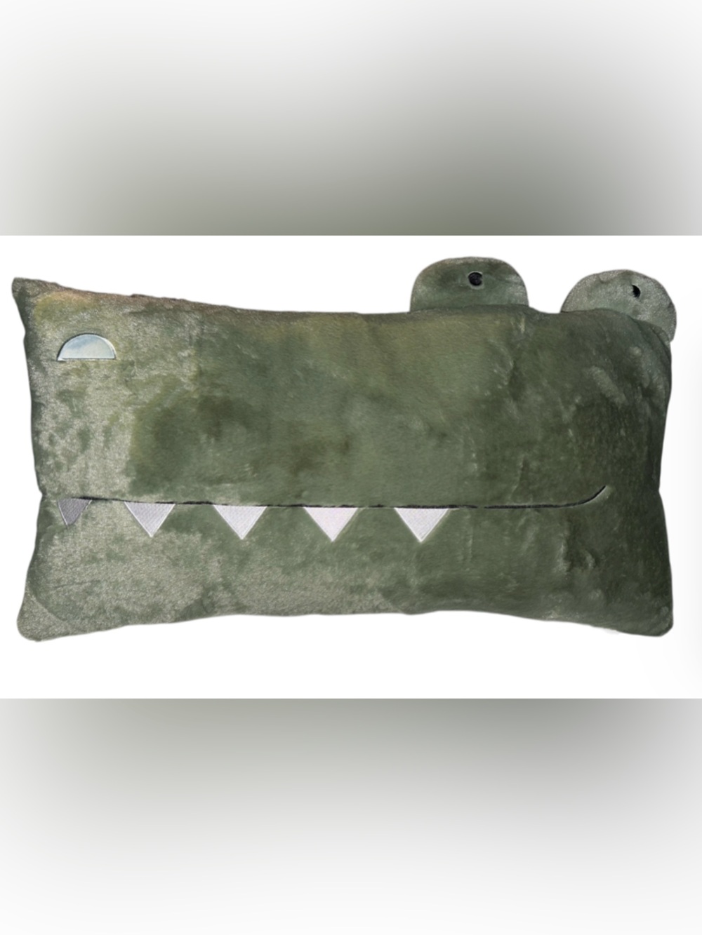 Pillowfort Green Alligator Body Pillow Plush - Picture 1 of 2